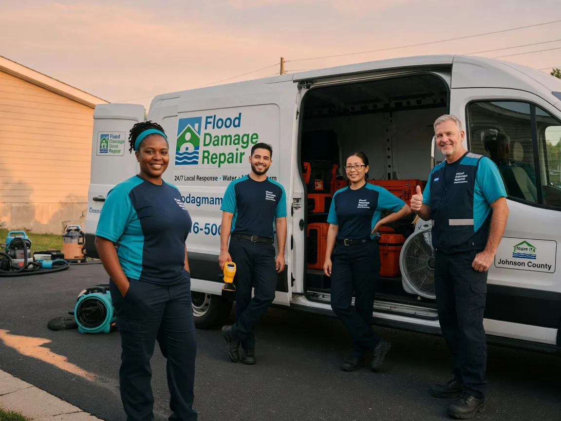 Water Damage Restoration company in Evansville, WY